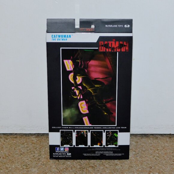 2022 McFarlane DC Multiverse The Batman Movie 7" Catwoman Figure MIB Brand New - Picture 2 of 8